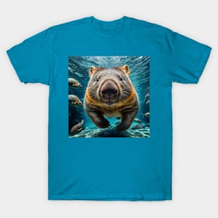 Aquatic Wombat T-Shirt